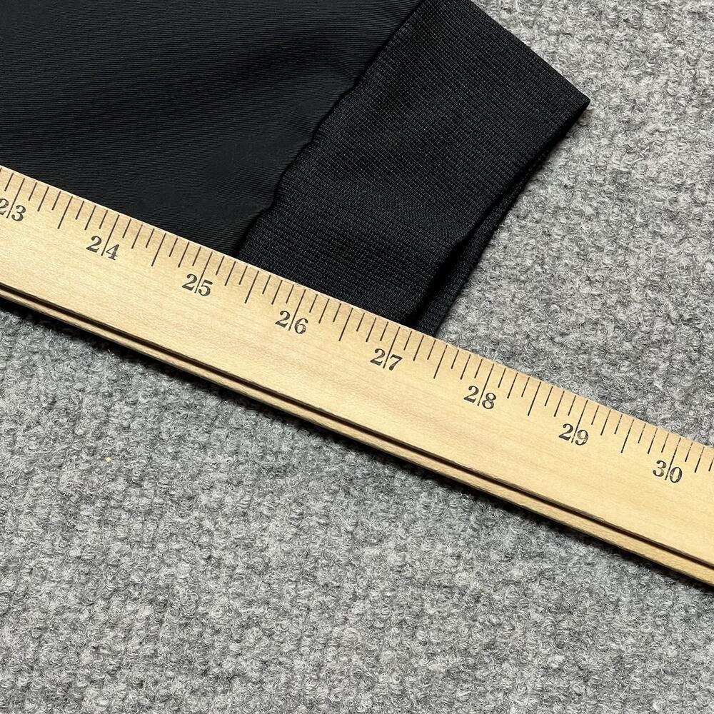 Fabletics Jogger Pants Women Small Black Woven Elastic Waist Zip Pocket Athletic - Picture 11 of 12